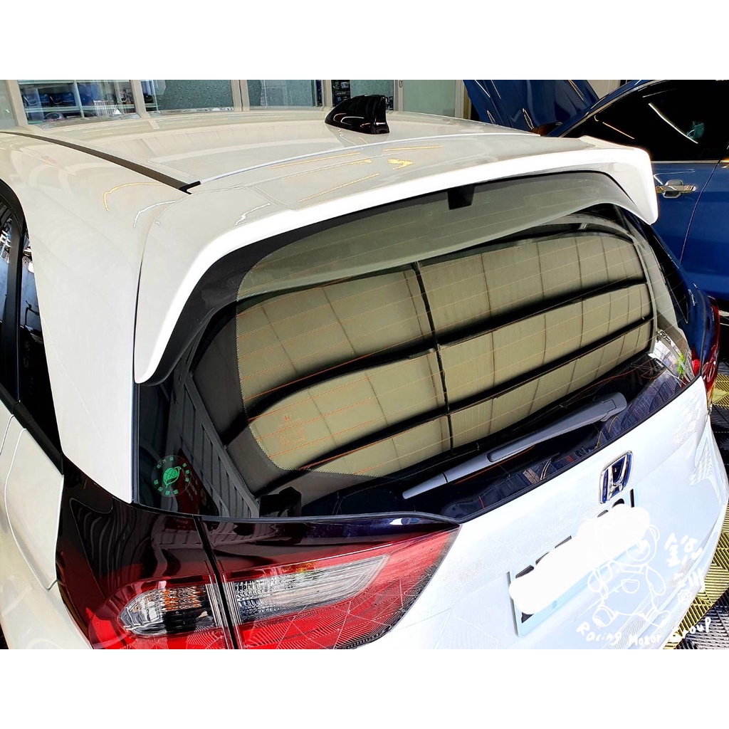 銳訓汽車配件精品-台南麻豆店 Honda Fit 4代 安裝 FIT 四代 專用 M款尾翼 原車色