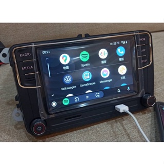 阿慎小店/ VW 福斯 Golf GTI PQ原廠主機 Mib2 carplay / Android auto 英文介面