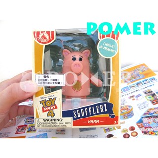 ☆POMER☆香港迪士尼樂園 絕版正品 皮克斯 玩具總動員 火腿豬 立體公仔 走路 發條 玩具 盒裝 禮物 聖誕節