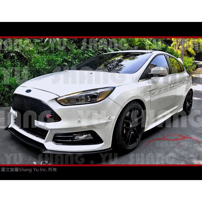 福特 FORD FOCUS MK3.5 前下巴 定風翼 空力套件 2015 2016 2017 ST