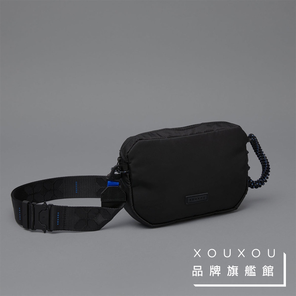 XOUXOU / CROSSBODY BAG機能斜背包-黑色BLACK 可搭配多款背帶