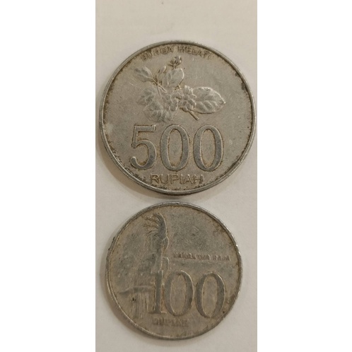 印度尼西亞'2003年/100-500盧比*2枚