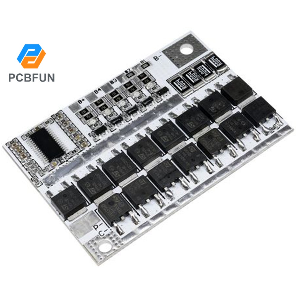 Pcbfun 3S 4S 5S 100A 3.2V 磷酸鐵鋰電池 Ternary 鋰電池保護電路板, 帶平衡充電