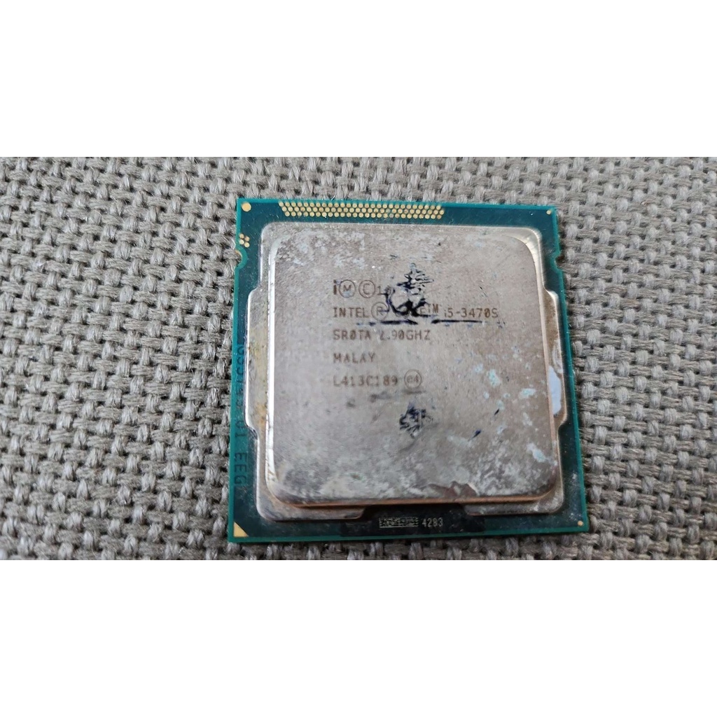 含稅 外觀不佳功能正常 Intel Core i5-3470S 1155腳位 保固一個月 09C111