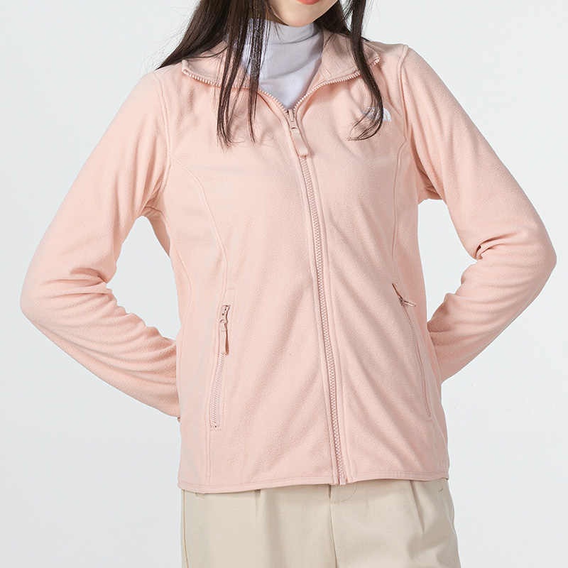 The North Face W MFO TKA100 ZIP-IN JACKET - AP 女 外套 粉