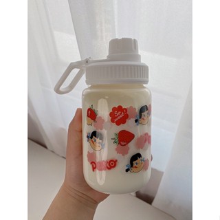 網紅吸管玻璃杯密封便攜個性水杯清新可愛少女杯子夏季學生牛奶杯