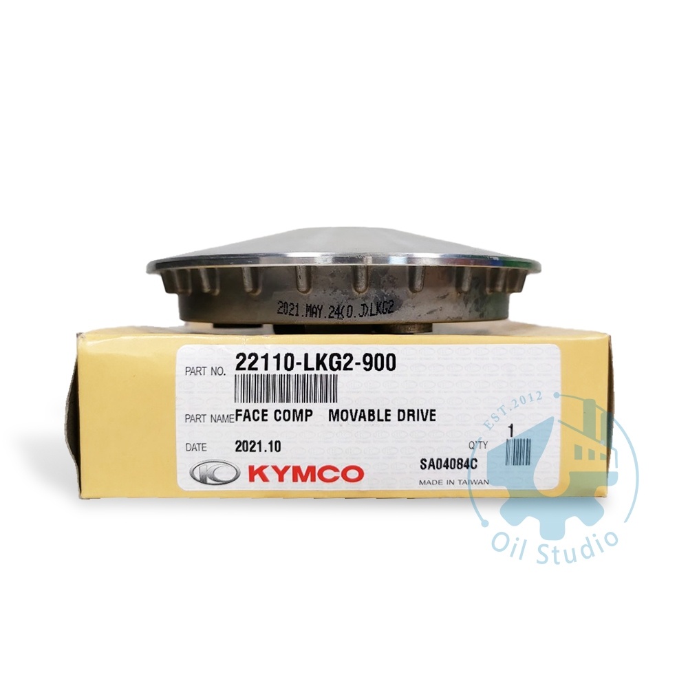 《油工坊》KYMCO 光陽 原廠 22110-LKG2-900 滑動式驅動盤 普利盤 雷霆王 Racing King