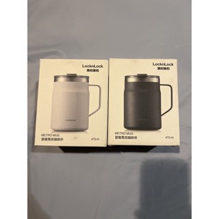 樂扣樂扣都會馬克咖啡杯 475ml/白