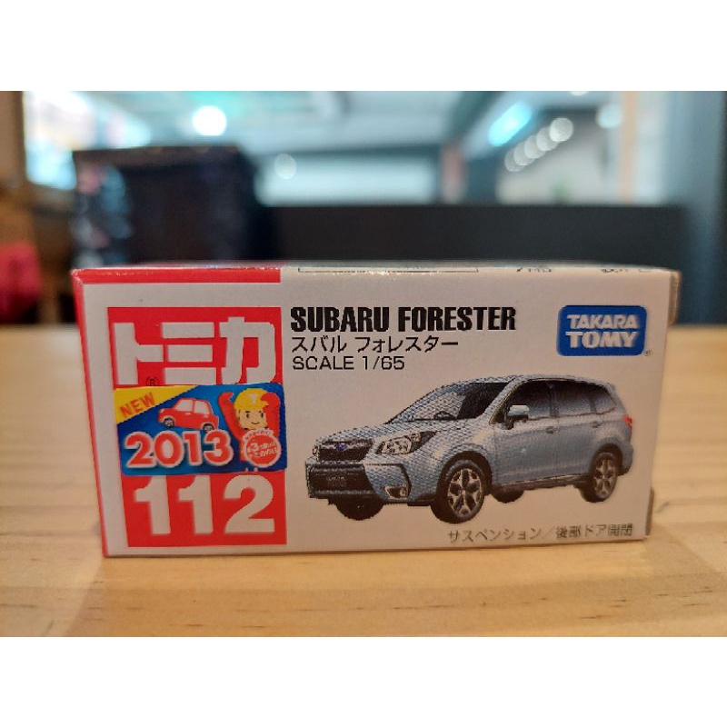 Tomica 112 Subaru Forester 新車貼森林人