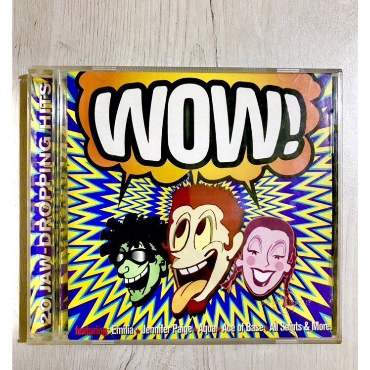 WOW! 西洋流行合輯  universal music 1998年發行 CD（九成新）