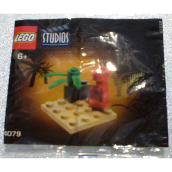 全新 現貨 絕版 4079 LEGO 迷你暴龍 恐龍 放電影系列 Mini Rex polybag