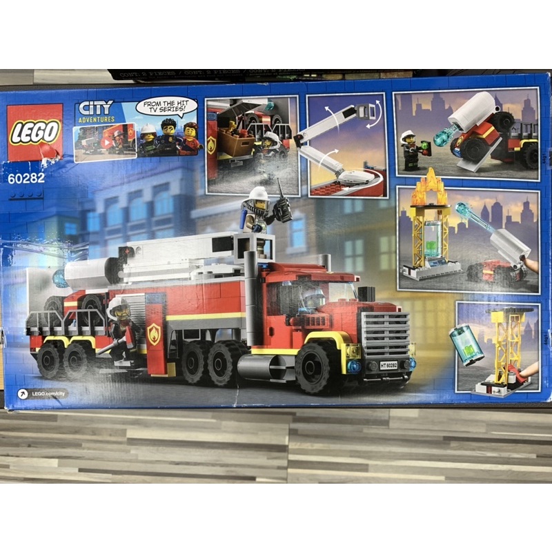 🎉好市多現貨速出🎉 LEGO CITY 60282 城市系列消防指揮車 樂高 積木