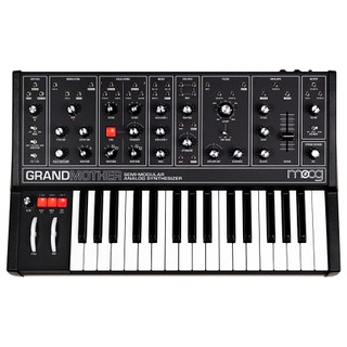 Moog台灣總代理公司貨 - Grandmother Dark黑色款式 半模組類比合成器 鍵盤 實體展示店 完整保固