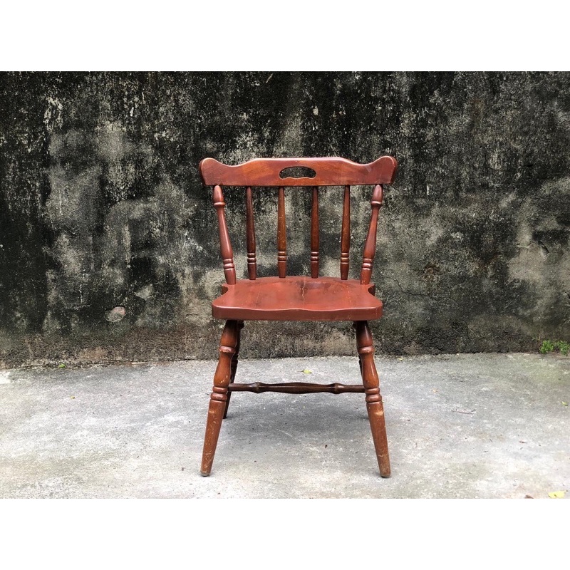 【福三】溫莎椅 實木椅 老木椅 餐椅