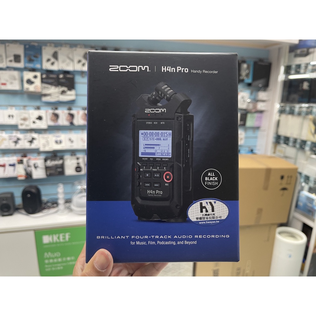 禾豐音響送32g記憶卡Zoom H4N PRO 手持數位錄音筆正品公司貨保固| 蝦皮購物