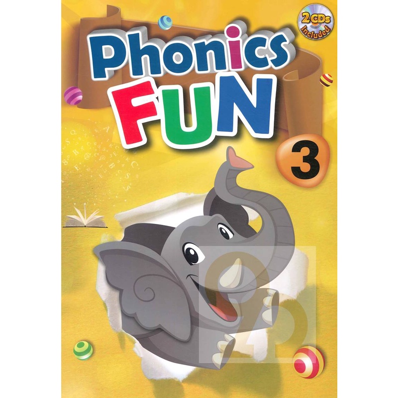 堂奧兒童美語練習Phonics Fun 3(附CD)