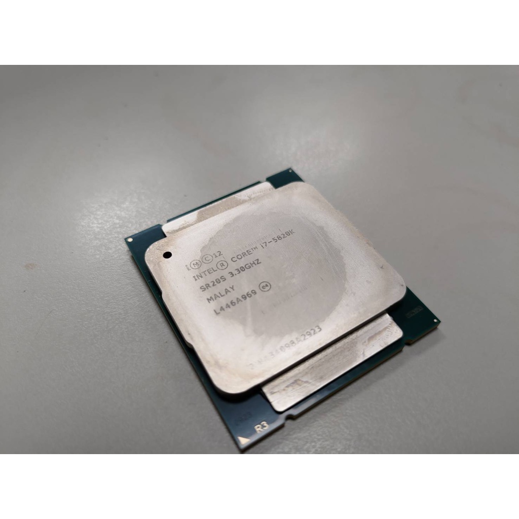 Intel Core i7-5820K 3.3G CPU 中央處理器(二手，良品)