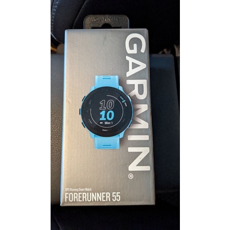 全新 Garmin Forerunner 55 奔放藍