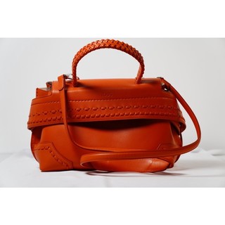 <雙下巴小賣所> TOD‘S WAVE BAG 少見編織紋包款 精品 豆豆牌