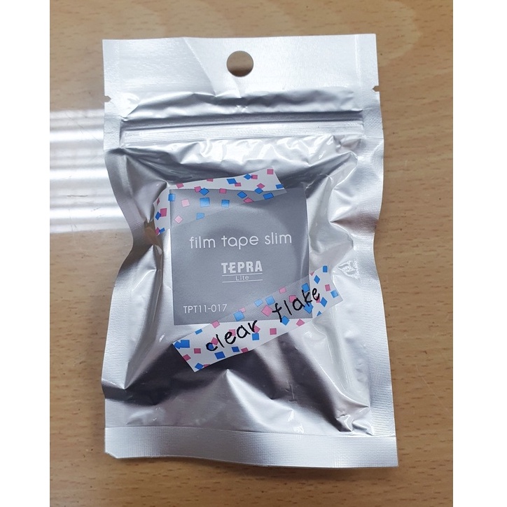 [全新] KING JIM  TEPRA Lite 標籤膠帶-透明碎片 TPT11-017 11mm*4m
