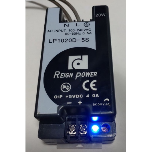 🌞二手現貨保固 REIGNPOWER昂鼎 LP1020D-5S/05S 5V LP1025D-24S 24V電源供應器