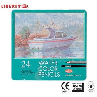 利百代 CC-858ZM 水彩色鉛筆24色