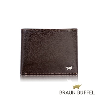 【寧寧精品*台中店】BRAUN BUFFEL 小金牛 提貝里烏斯III系列零錢袋短夾 BF392-318-1 男短夾區