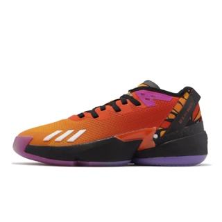 adidas 籃球鞋 D.O.N. Issue 4 橘 紫 漸層 亡靈節 男鞋 米歇爾 愛迪達 【ACS】 GZ2570