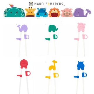 Marcus&Marcus 動物樂園幼兒學習筷 餐具 筷子 動物造型《愛寶貝》