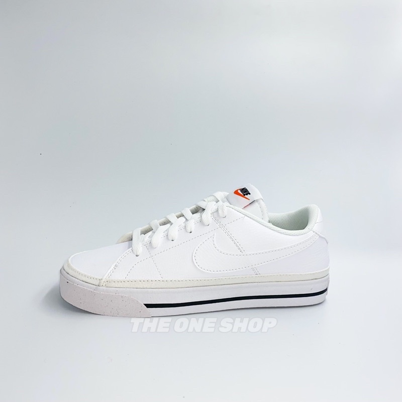 TheOneShop NIKE COURT LEGACY NN 白色 平底 皮革 防水 板鞋 DH3162-101