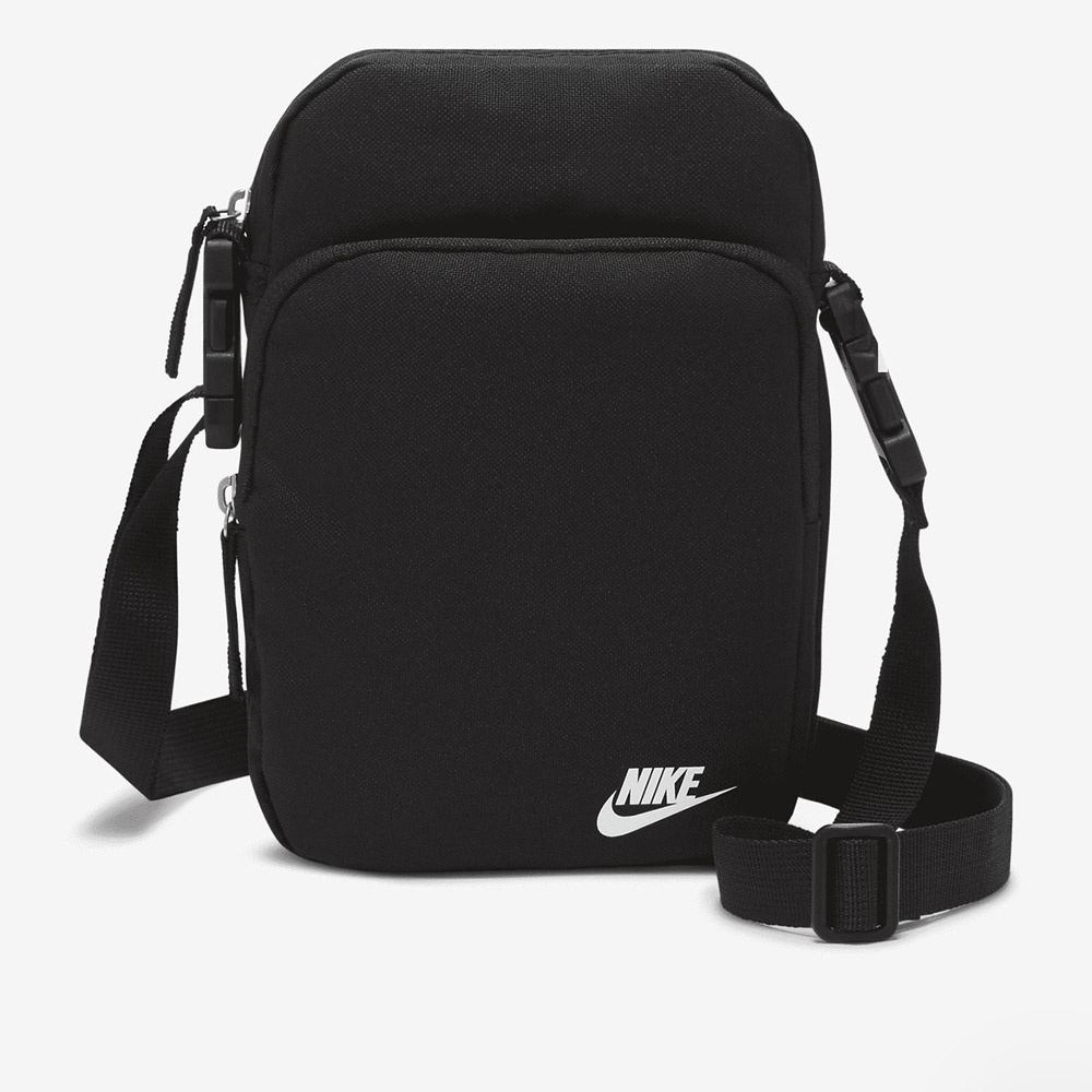 NIKE 側背包 HERITAGE CROSSBODY 黑 隨身側背 小包 DB0456-010