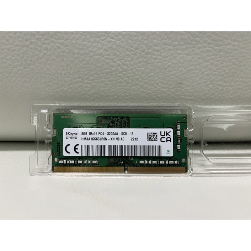 SK Hynix 海力士 DDR4 3200 8G NB RAM 筆記型 記憶體