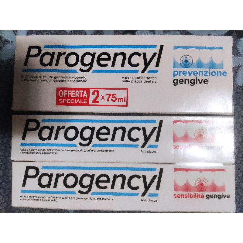 Parogencyl 倍樂喜 牙周保健牙膏 牙齦保健牙膏 牙周保健  牙齦保健  75g 牙膏 單條裝