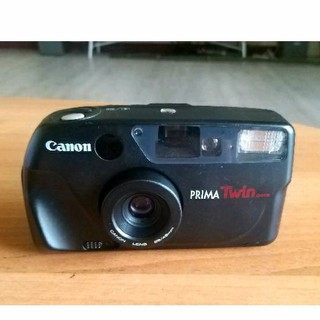 Canon PRIMA Twin DATE 雙定焦傻瓜相機/Canon lens f=28mmm/48mm