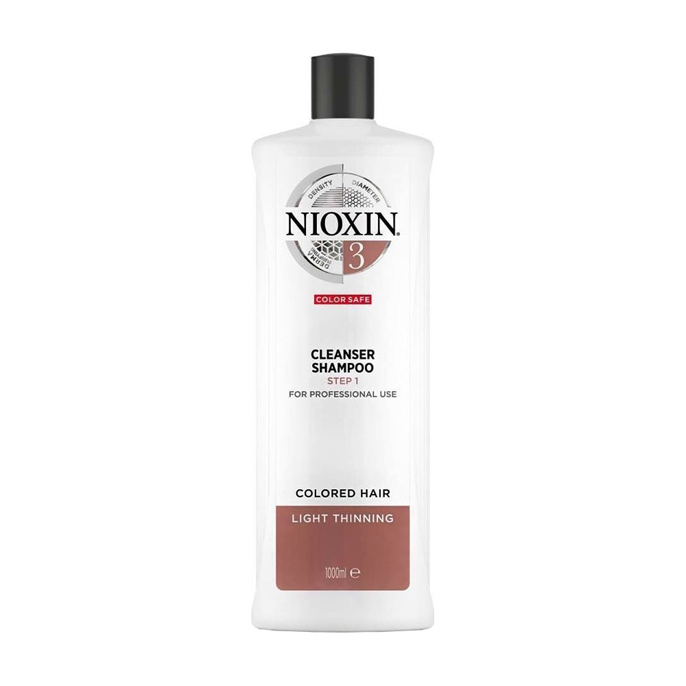 美國 Nioxin 儷康絲 保護 #3 頭皮潔淨露 1000ml (NX4215)