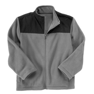 【B& G童裝】正品美國進口Crazy8 灰黑色長袖刷毛外套XS,S,M,L號3-4-6-8-10yrs