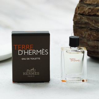 Hermes 愛馬仕 大地 TERRE D'HERMES 男性淡香水 5ml 沾式 Q香 全新