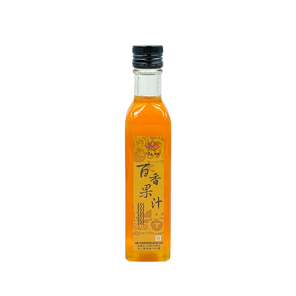 【台東地區農會 】百香果汁250毫升/瓶-台灣農漁會精選