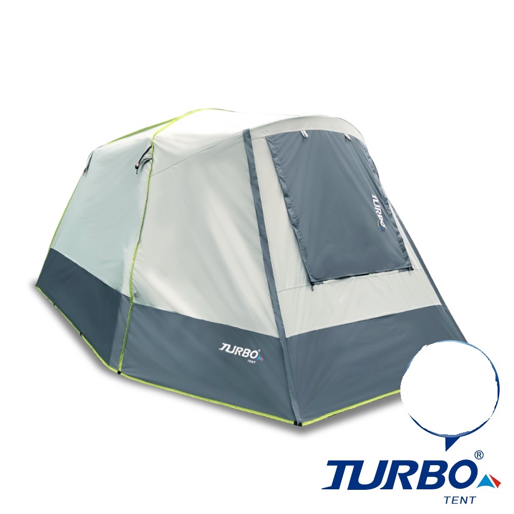 【TURBO TENT 】Nomad 270 淺灰色-遊牧民族六人帳強化版 帳篷加贈【雙針營柱】