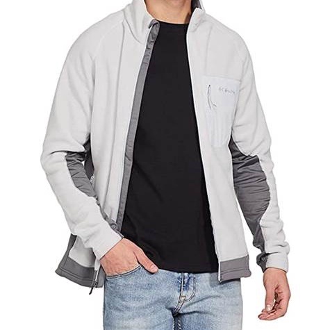 瑕疵【Columbia】UAE07690 男款 Polartec 200 刷毛外套 灰