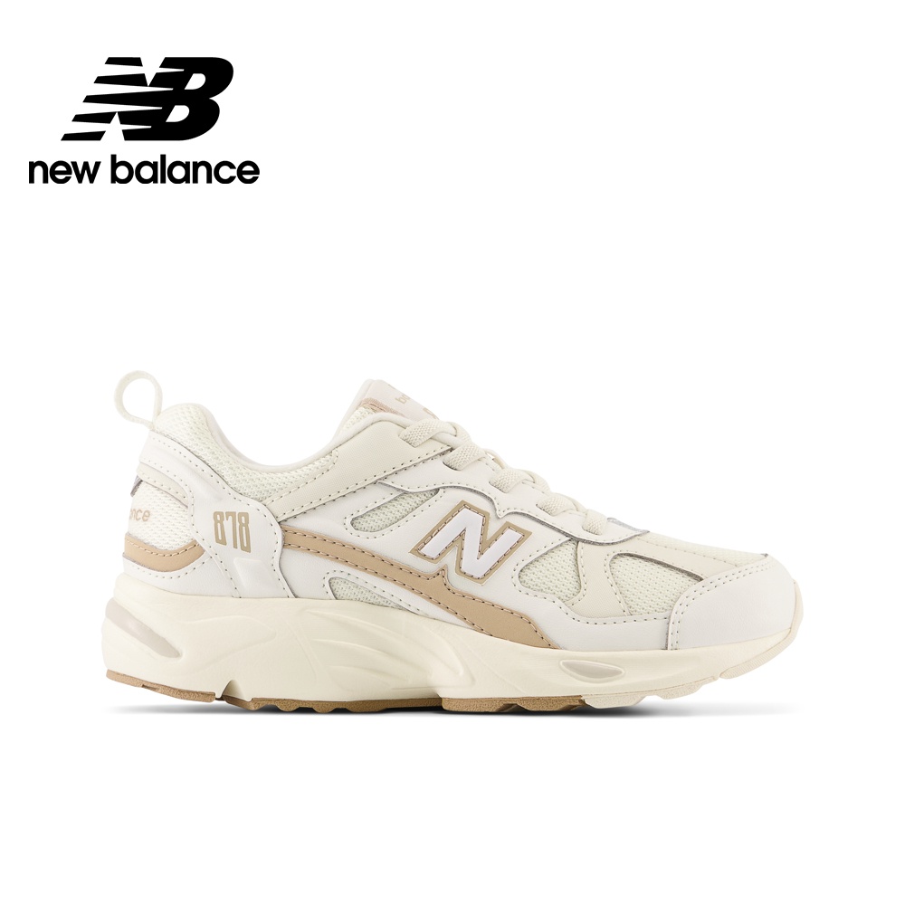 【New Balance】 NB 童鞋_中性_奶茶色_PV878SM1-W楦 878 中童
