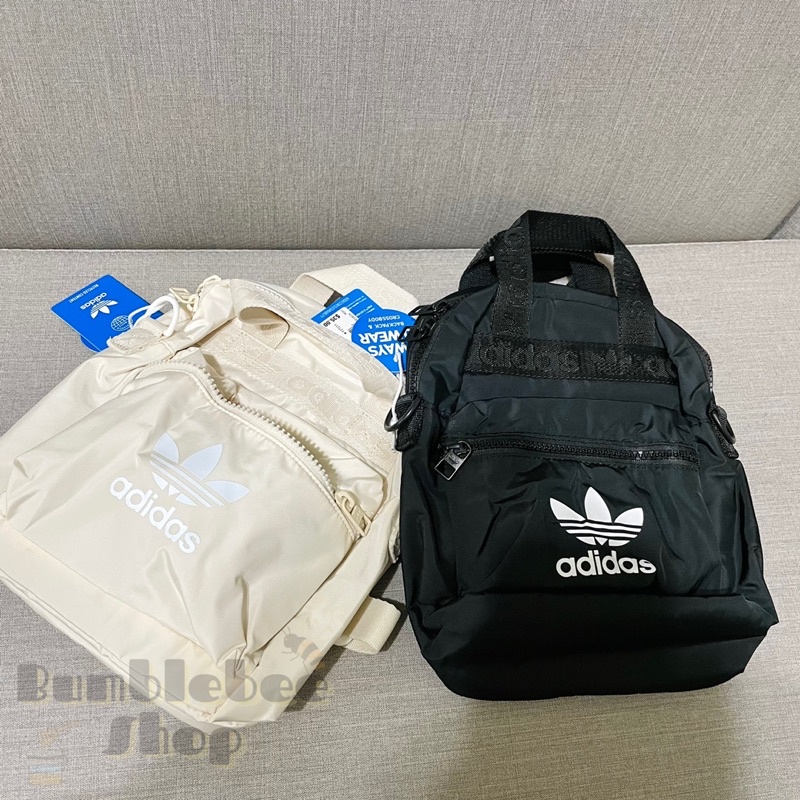 【Bumblebee🐝】🇺🇸現貨adidas micro backpack 愛迪達兩用迷你斜背後背包