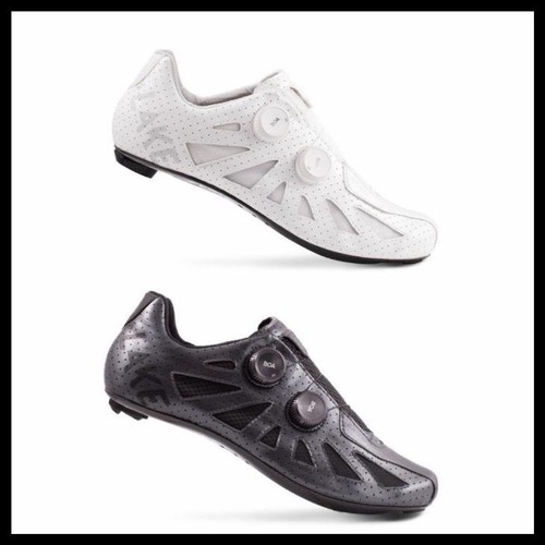 拜客先生-LAKE CYCLING CX302-超輕量競賽鞋款(黑色/金屬旋鈕)（白色/塑膠旋鈕）雙層碳纖維