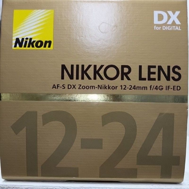 特價出清全新公司貨尼康Nikon AF-S DX Zoom-Nikkor 12-24mm f/4 GIF-ED數位鏡頭