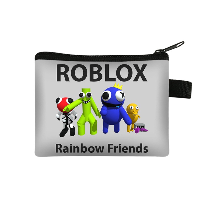 新款錢包 roblox rainbow friends 彩虹朋友 零錢包便攜硬幣包卡包