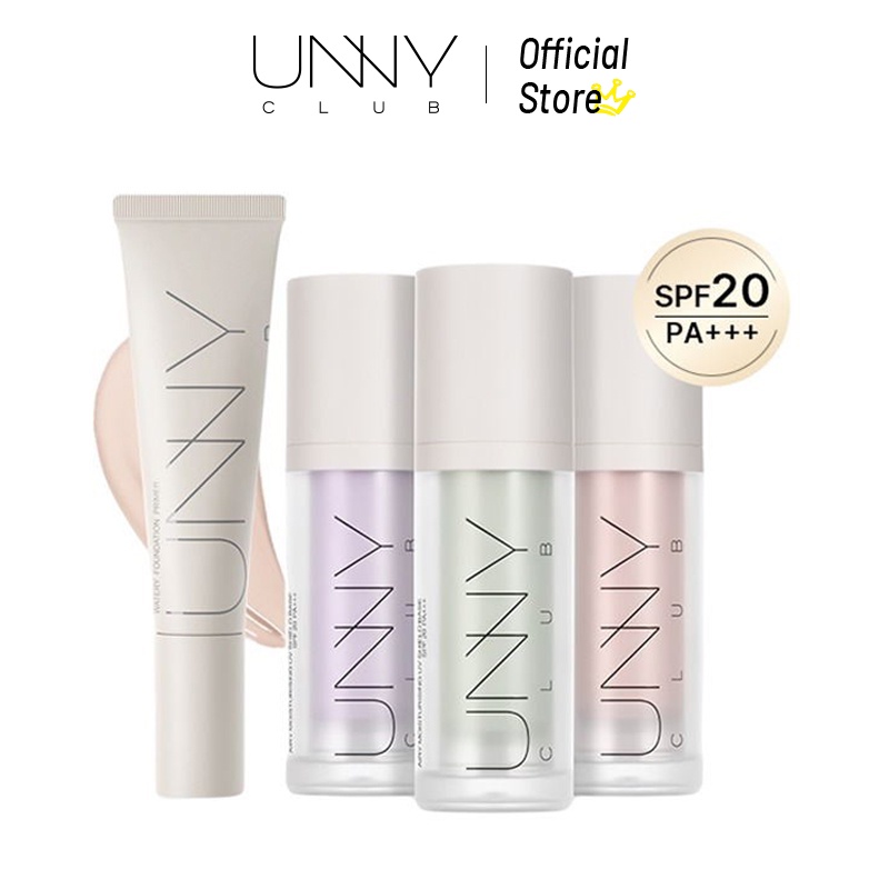 Unny Club 粉底液 清爽化妝底妝 隔離霜 30ml SPF20