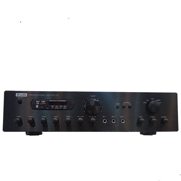 FH Audio A-67 立體聲擴大機.Mic/USB/SD/FM/藍牙.附搖控.綜合擴大機.公司貨