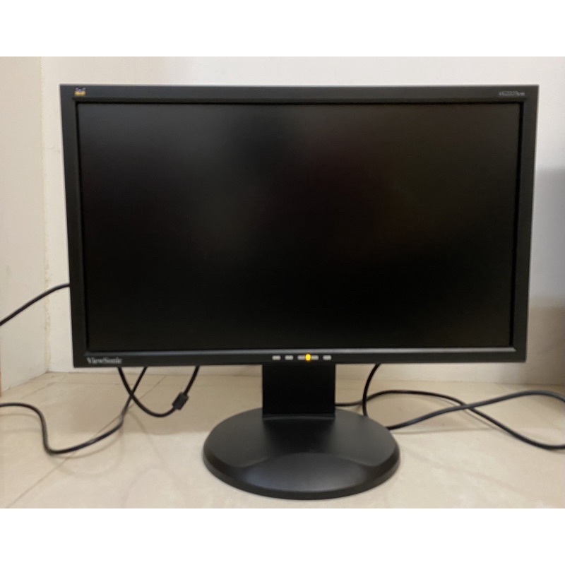 便宜賣二手電腦螢幕ViewSonic VG2227wm 22型寬液晶螢幕 LCD 液晶營幕