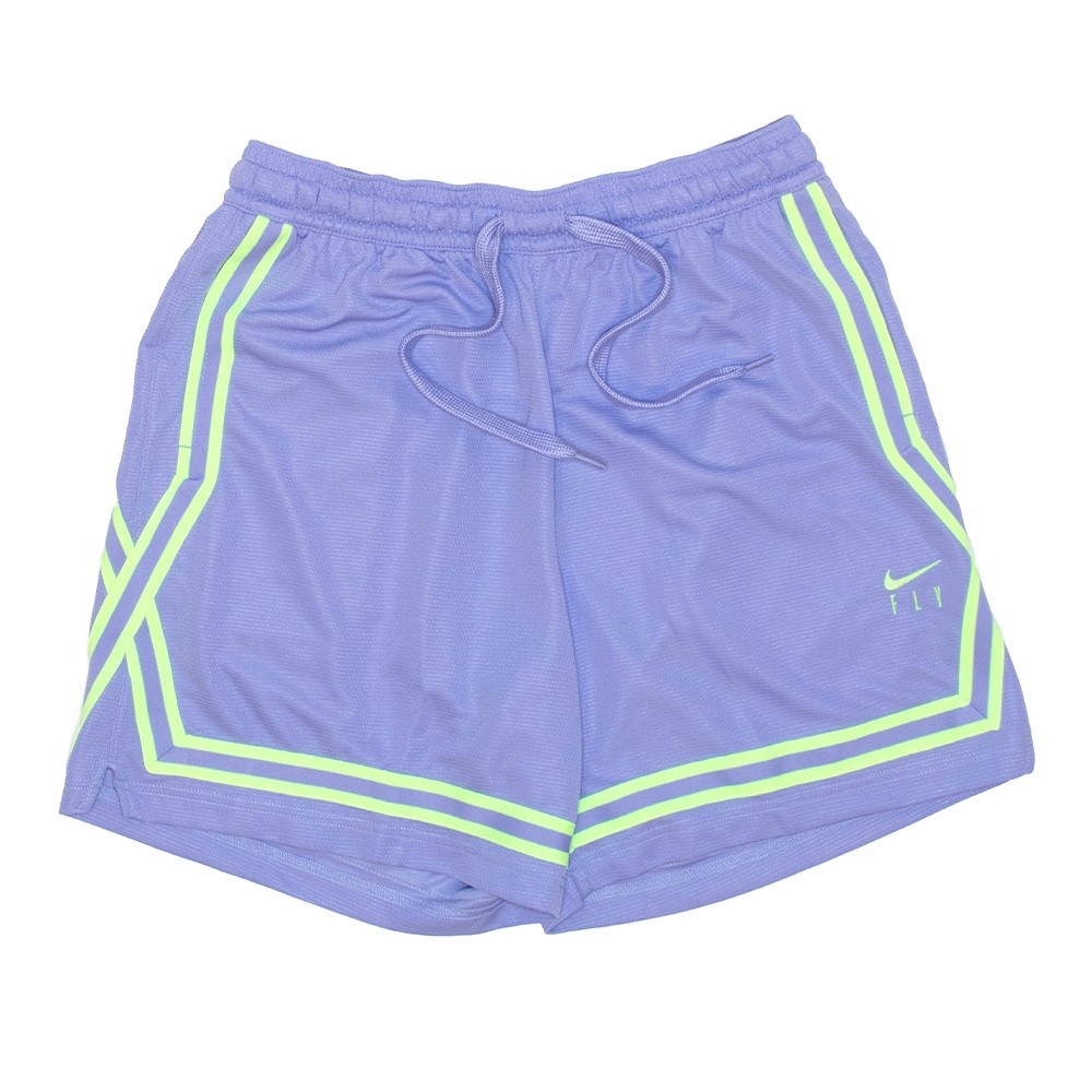 Nike AS W FLY CROSSOVER SHORT M2 女 紫 運動 籃球 休閒 短褲 DH7326-569