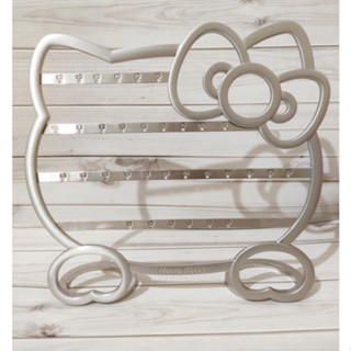 貓尾巴～* Hello kitty KT 不鏽鋼展示架 2007經典吊飾 不鏽鋼 耳環 展示架 吊飾收納
